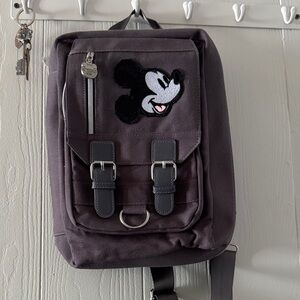 Disney Charcoal Mickey Mouse pin Backpack